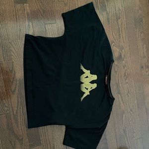 Kappa cropped t shirt XS